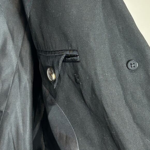 Everlane The 80's Blazer in Black 3 Button Front Long Sleeve Women's Size 6 NWOT - Picture 7 of 12